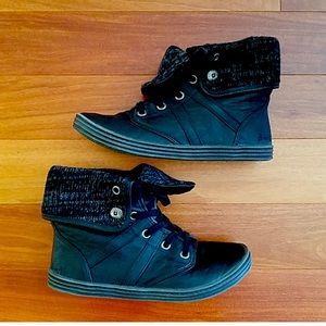 Blowfish Malibu Razmitten Fold-Over Sneaker Boot